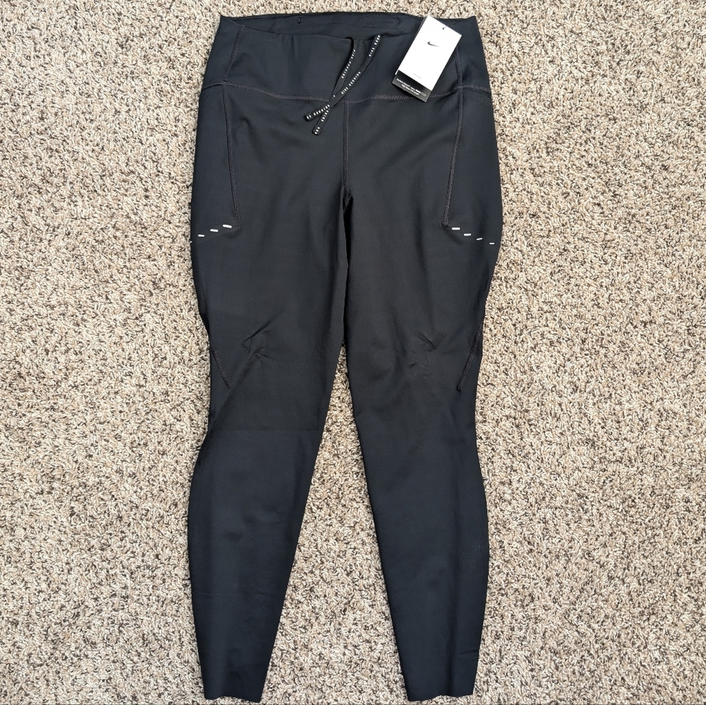 NWT Nike Swift 7/8 high rise medium support dri-fit leggings